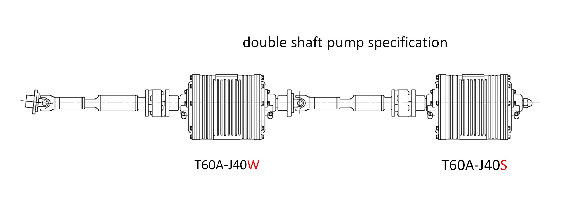 double shaft pump spec
